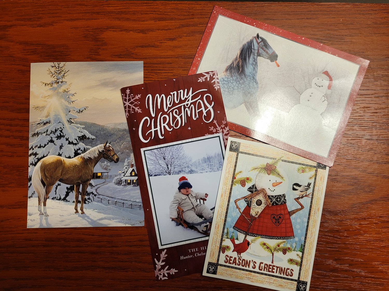 Holiday cards are an inexpensive way to communicate on many levels with friends and family.